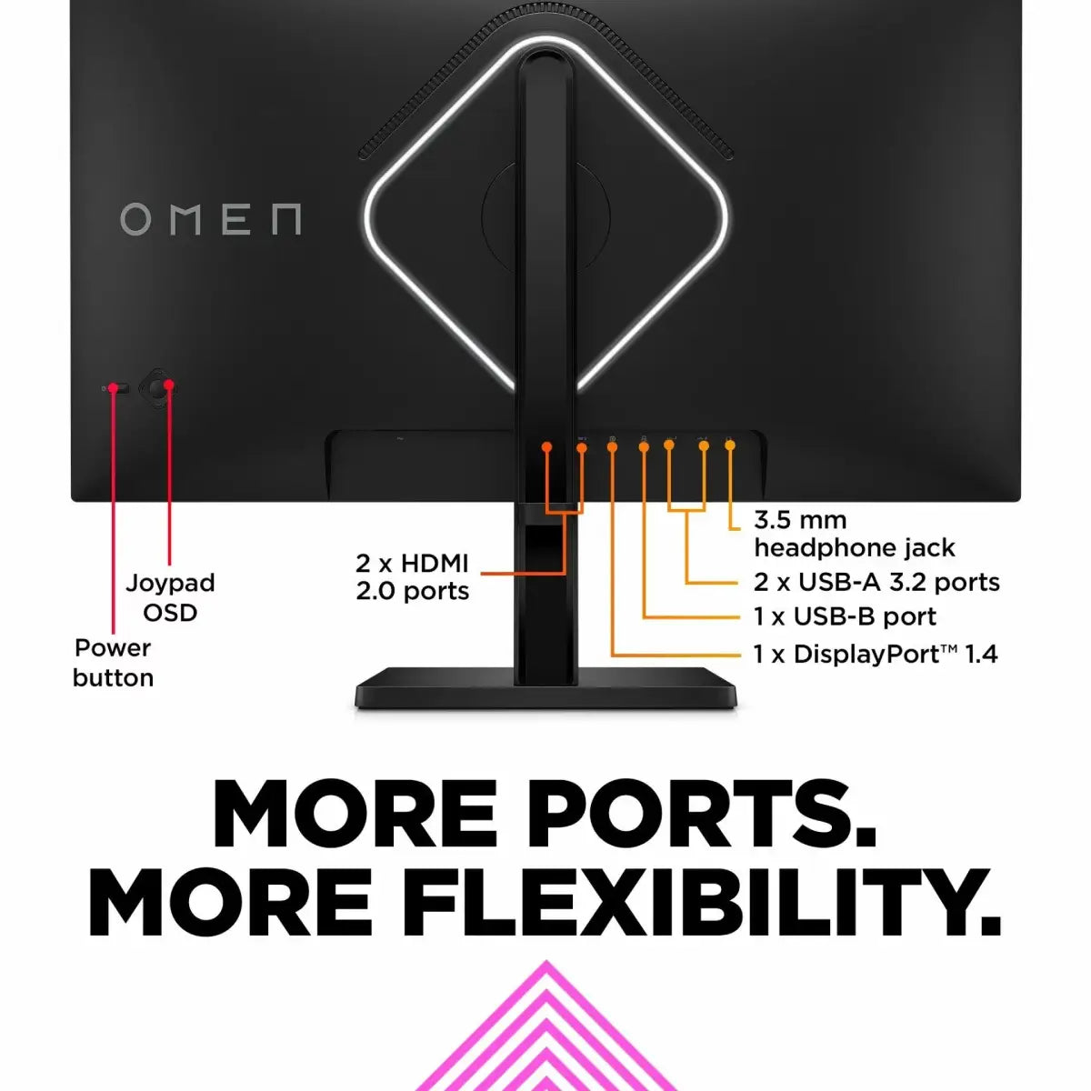 จอมอนิเตอร์ HP Omen 27 780G6AA-AKL 27.0" IPS 240Hz - SpeedCom
