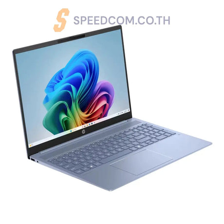 โน๊ตบุ๊ค HP OmniBook 5 AI PC 16-AG1024AU Ryzen AI 5 สีฟ้า (Sky Blue) - SpeedCom