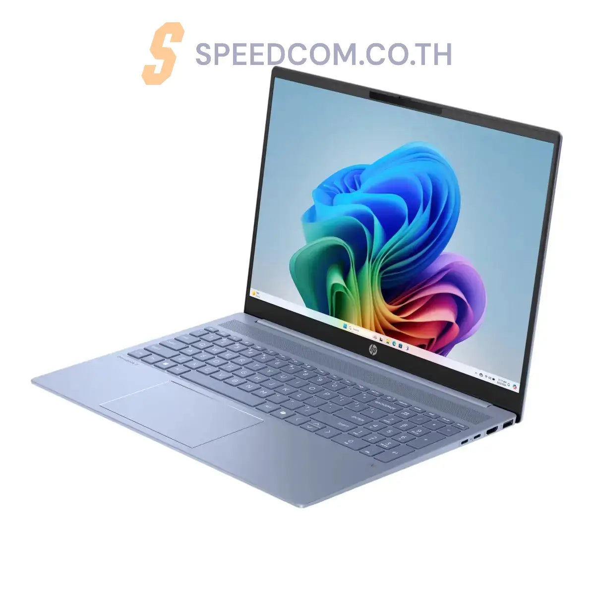 โน๊ตบุ๊ค HP OmniBook 5 AI PC 16-AG1024AU Ryzen AI 5 สีฟ้า (Sky Blue) - SpeedCom