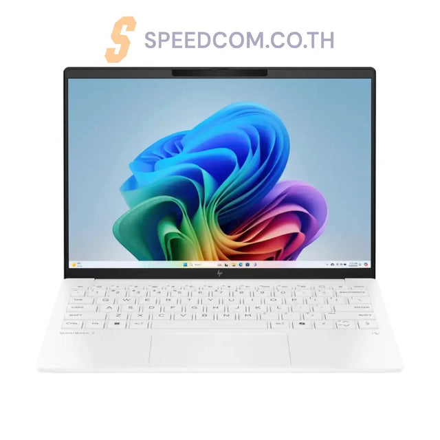 โน๊ตบุ๊ค HP OmniBook 7 Aero 13-BG1075AU Ryzen AI 7 สีขาว - SpeedCom