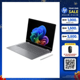 โน๊ตบุ๊ค HP OmniBook X Flip 14-fk0054AU Ryzen AI 5 340 สีเงิน (Meteor Silver)SpeedCom