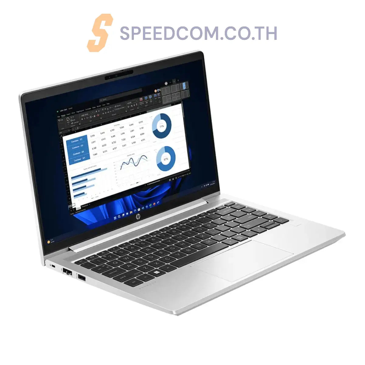 โน๊ตบุ๊ค HP ProBook 440 G10 (9N214PT#AKL) i5-1334U สีเงิน - SpeedCom