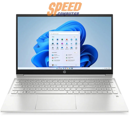 โน๊ตบุ๊ค HP Pavilion 15-eh3047AU (A4JB9PA) Ryzen 7 สีเงิน (Natural Silver) - SpeedCom