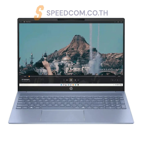 โน๊ตบุ๊ค HP Pavilion 16 AG0029AU Ryzen 7 สีฟ้า (Sky Blue)