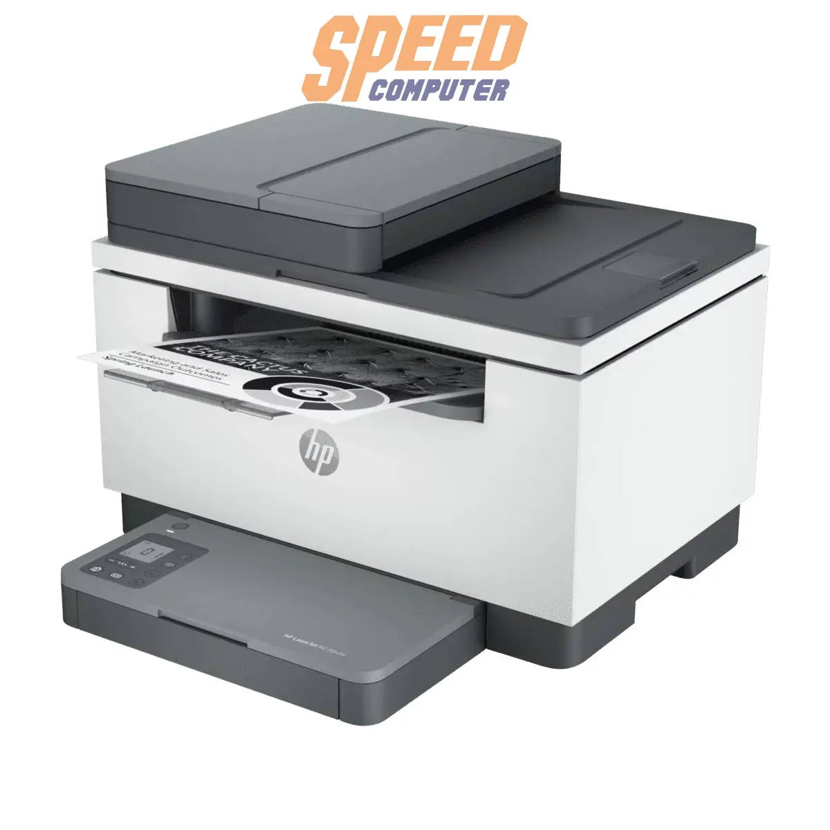 ปริ้นเตอร์เลเซอร์ Laser Printer HP MFP M236SDW (9YG09A) สีขาวSpeedCom