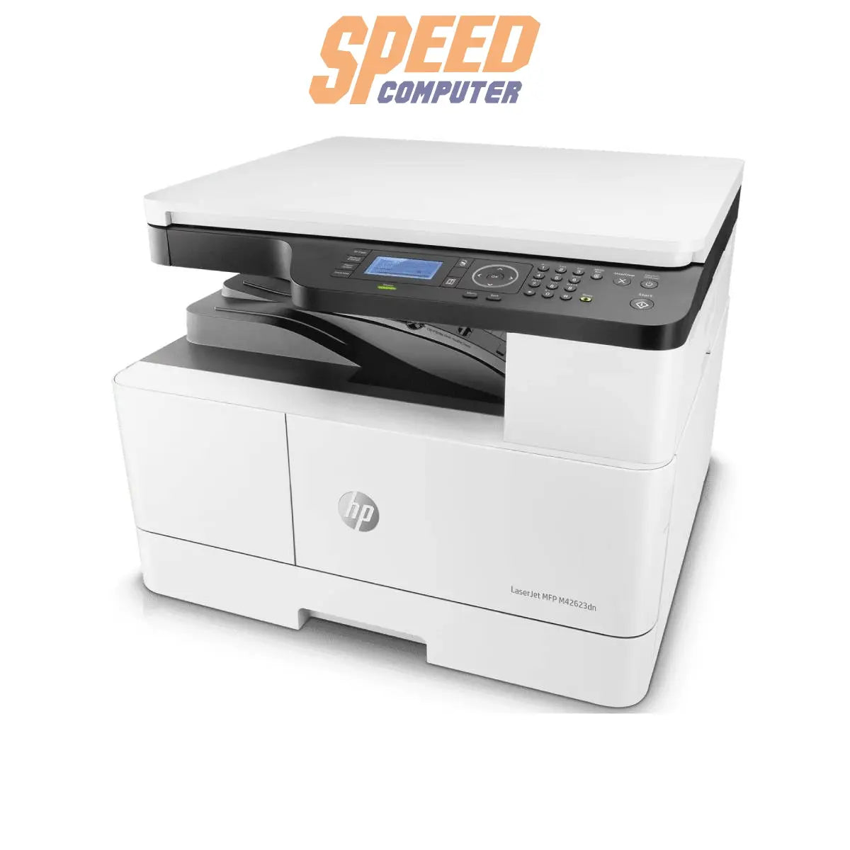 ปริ้นเตอร์เลเซอร์ HP M42623DN X0R65A U9JT4E SET สีขาวSpeedCom