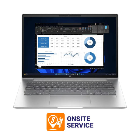 โน๊ตบุ๊ค HP ProBook 4 G1i 14 (BX8D6PT#AKL) Ultra 7 สีเงิน