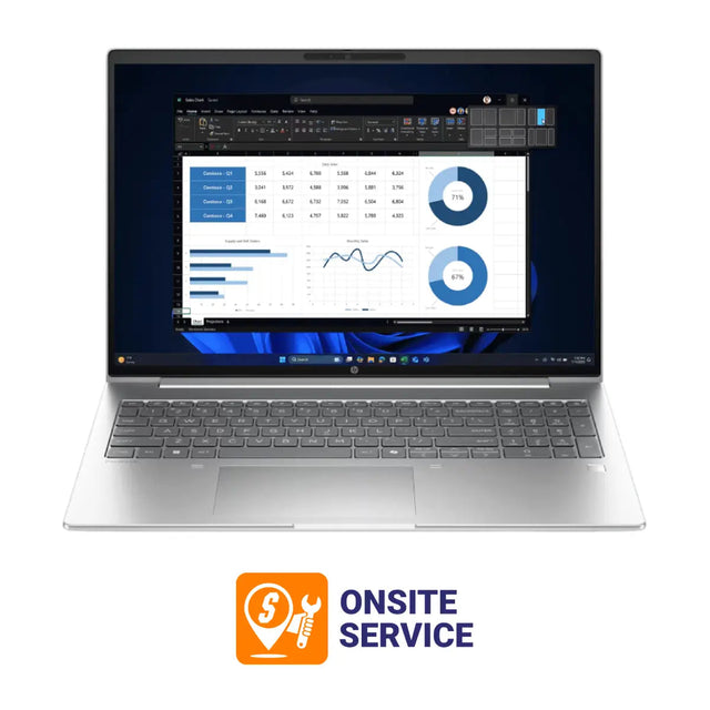 โน๊ตบุ๊ค HP ProBook 4 G1i 16 (BX8D4PT#AKL) Ultra 5 สีเงิน