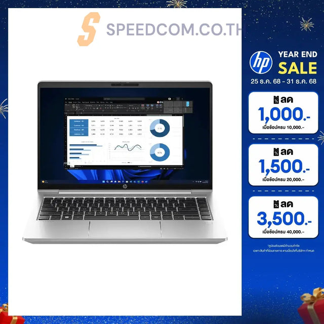 โน๊ตบุ๊ค HP ProBook 440 G10 (9N214PT#AKL) i5-1334U สีเงินSpeedCom