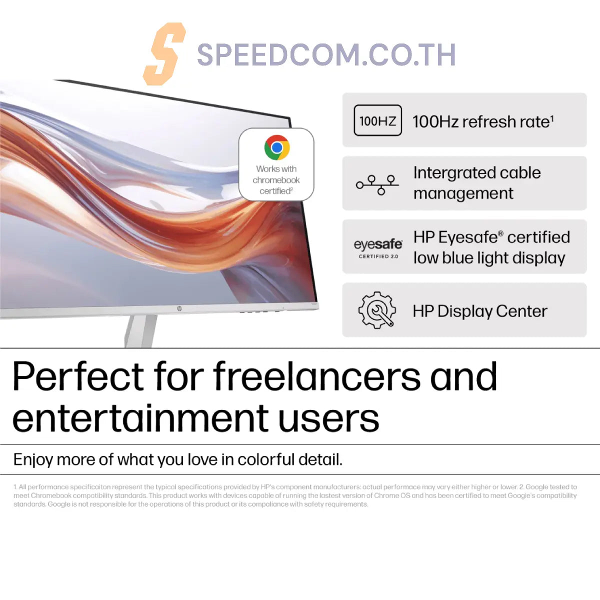 จอมอนิเตอร์ HP S5-532SF Series 5 31.5" VA 100Hz