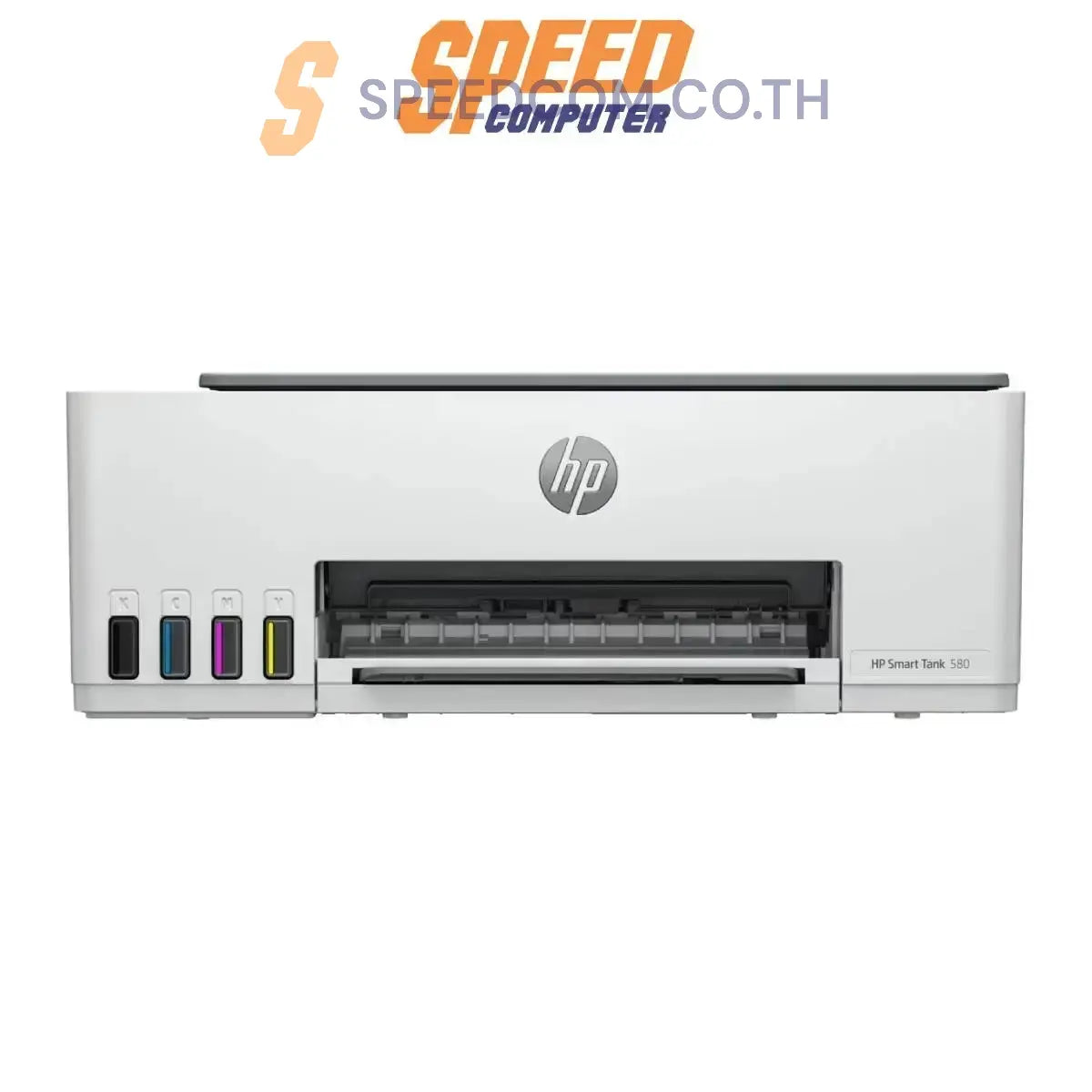 ปริ้นเตอร์อิงค์เจ็ท HP Smart Tank 580 (1F3Y2A) สีขาว - SpeedCom