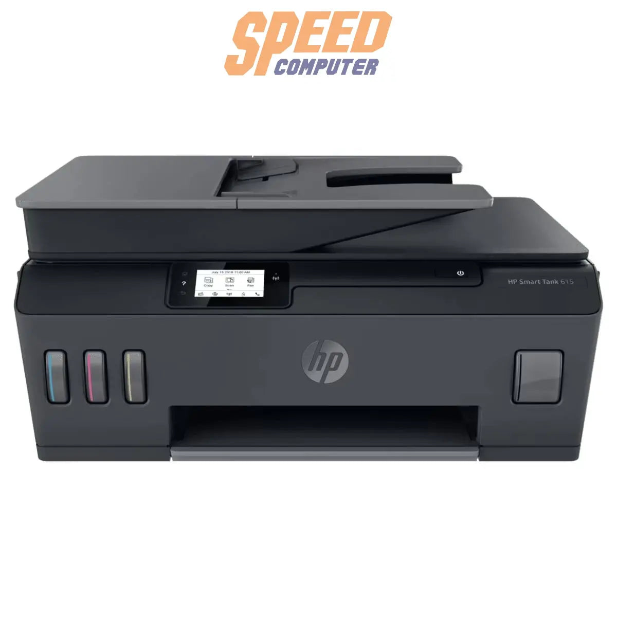 ปริ้นเตอร์อิงค์เจ็ท HP Smart Tank 615 (Y0F71A) สีดำ - SpeedCom