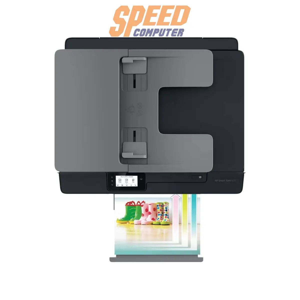 ปริ้นเตอร์อิงค์เจ็ท HP Smart Tank 615 (Y0F71A) สีดำ - SpeedCom