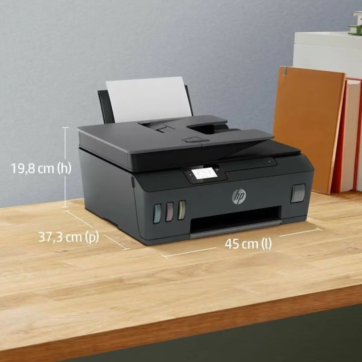 ปริ้นเตอร์อิงค์เจ็ท HP Smart Tank 615 (Y0F71A) สีดำ - SpeedCom