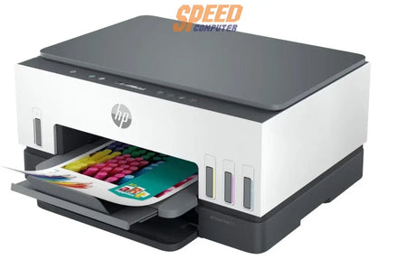 ปริ้นเตอร์อิงค์เจ็ท HP Smart Tank 670 (6UU48A) สีขาวดำ - SpeedCom