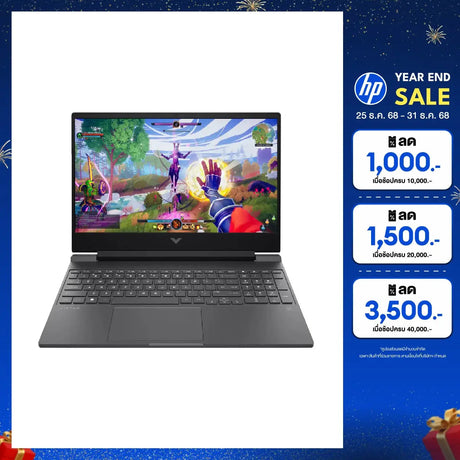 โน๊ตบุ๊ค HP Victus 15 FA2714TX i5 Gen13 สีเงิน (Mica Silver)SpeedCom