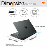 โน๊ตบุ๊ค HP Victus 15 FB3086AX Ryzen 7 สีเงิน (Mica Silver) - SpeedCom