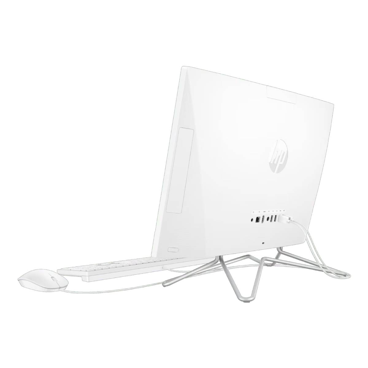 ออลอินวัน HP 22-dd0004d (A09D1PA) Ryzen 3 สีขาว (Shell White)