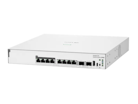 สวิตช์ฮับ HPE Networking Instant On 1940 8G PoE 2F 124W Switch - SpeedCom