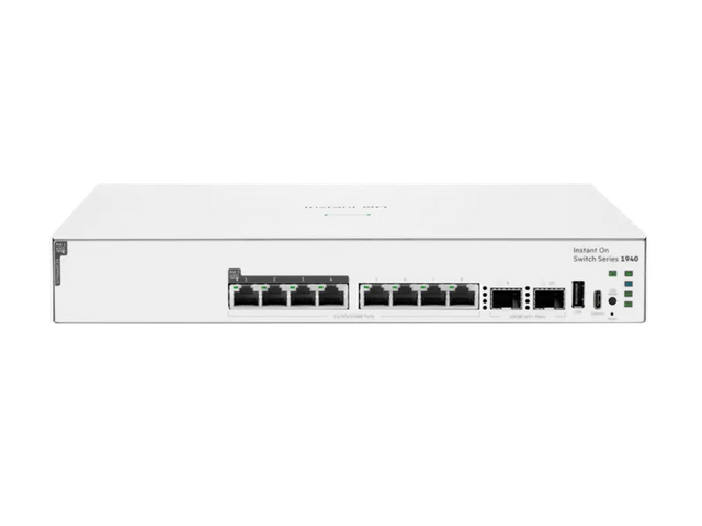 สวิตช์ฮับ HPE Networking Instant On 1940 24G PoE 4F SFP+ 240W Switch - SpeedCom
