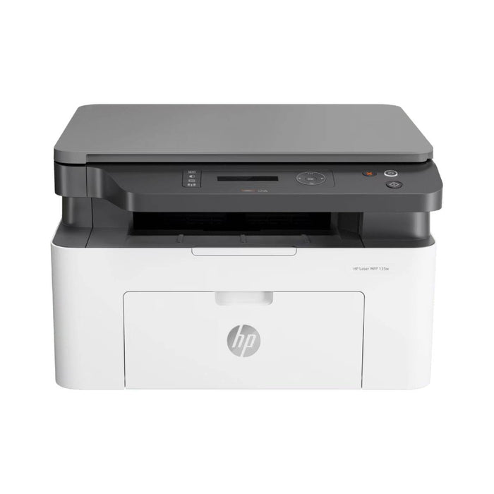 ปริ้นเตอร์เลเซอร์ HP MFP 135W (4ZB83A) สีขาว