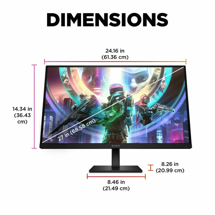 Monitor HP Omen 27QS 780J5AA 27.0" IPS 240Hz