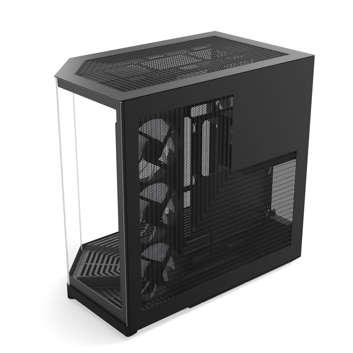 เคส HYTE Y50 RGB E-ATX Mid Tower Panoramic Glass