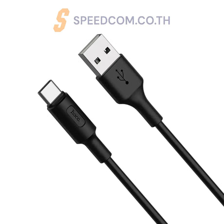 สายชาร์จ Hoco X25 Soarer USB to Type-C สีดำ - SpeedCom