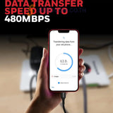 สายชาร์จ Honeywell Apple Lightning Sync & Charge Cable 1.8Mtr