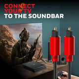 สายสัญญาณเสียงดิจิตอล Honeywell Digital optical Cable TosLink 2M