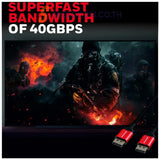 สายต่อจอคอมพิวเตอร์ Honeywell Display Port to Display Port 2.0 Cable