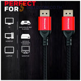 สายต่อจอคอมพิวเตอร์ Honeywell Display Port to Display Port 2.0 Cable