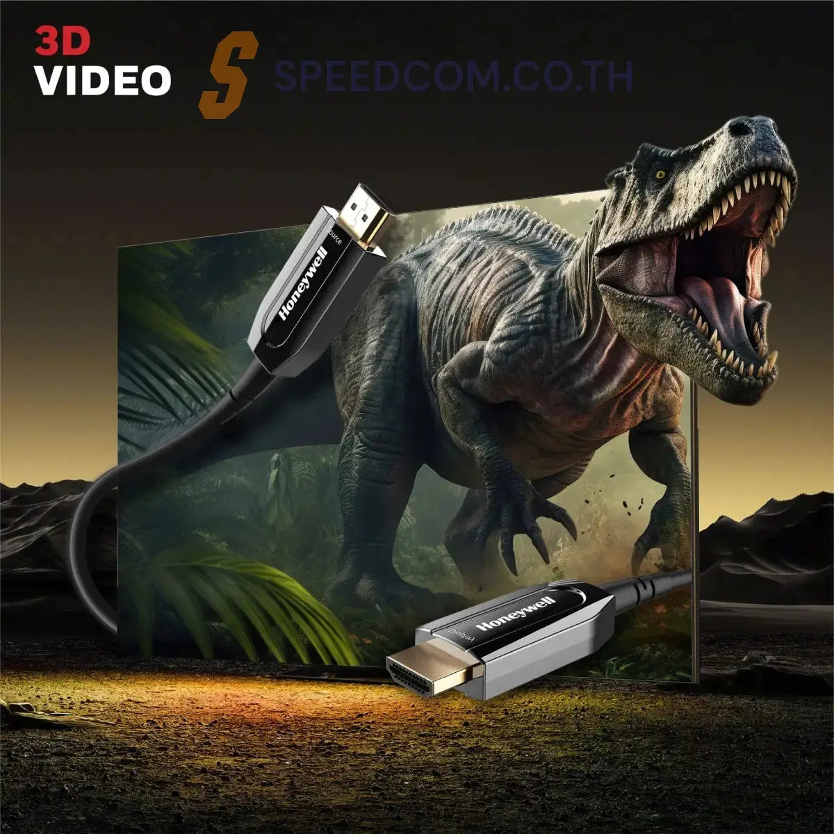 สายต่อจอคอมพิวเตอร์ Honeywell HDMI 2.1 AOC Compliant