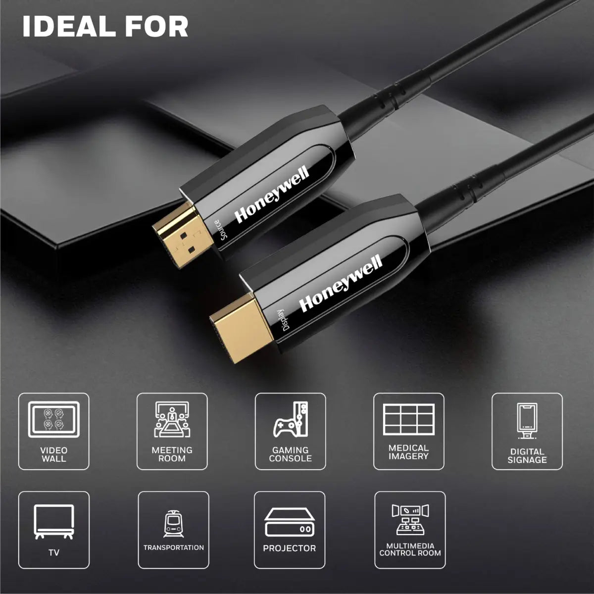 สายต่อจอคอมพิวเตอร์ Honeywell HDMI 2.1 AOC Compliant