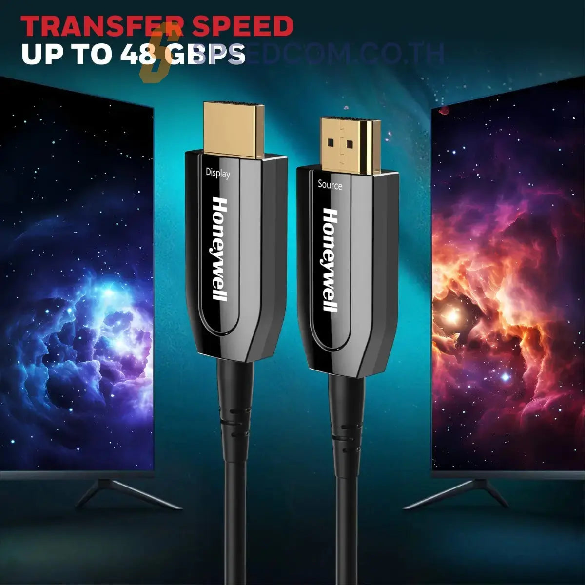 สายต่อจอคอมพิวเตอร์ Honeywell HDMI 2.1 AOC Compliant