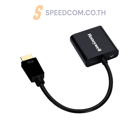 อุปกรณ์แปลงสัญญาณ Honeywell HDMI to VGA Port cable Black