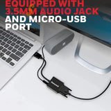 อุปกรณ์แปลงสัญญาณ Honeywell HDMI to VGA Port cable Black