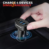 หัวชาร์จบนรถยนต์ Honeywell Micro CLA 100W PD Smart Car Charger