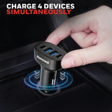หัวชาร์จบนรถยนต์ Honeywell Micro CLA 100W PD Smart Car Charger
