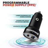 หัวชาร์จบนรถยนต์ Honeywell Micro CLA 18W PD Smart Car Charger สีดำ