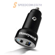หัวชาร์จบนรถยนต์ Honeywell Micro CLA 45W PD Smart Car Charger สีดำ