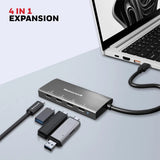 ยูเอสบีฮับ Honeywell Momentum Type C to 4 Port Type C Hub