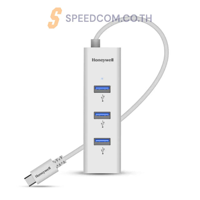 ยูเอสบีฮับ Honeywell Momentum Type C to 4 Port USB 3.0 Hub สีขาว