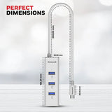 ยูเอสบีฮับ Honeywell Momentum Type C to 4 Port USB 3.0 Hub สีขาว