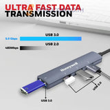 ยูเอสบีฮับ Honeywell Momentum Type C to 4 Port USB Hub