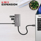ยูเอสบีฮับ Honeywell Momentum Type C to 4 in 1 Hub