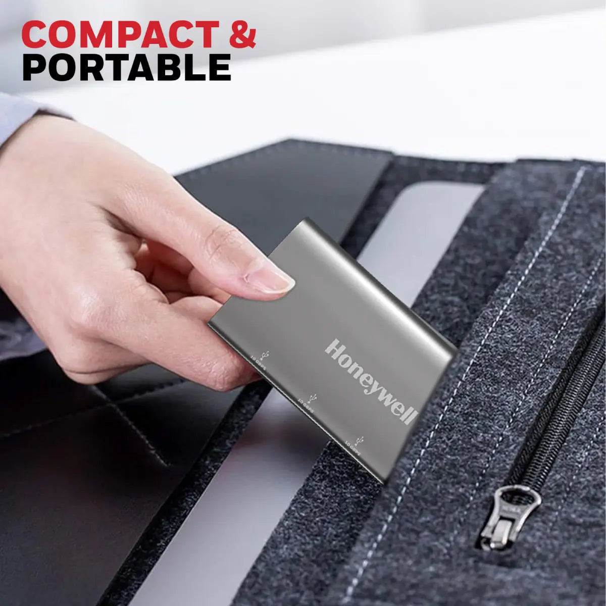 ยูเอสบีฮับ Honeywell Momentum Type C to 4 in 1 Hub