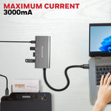 ยูเอสบีฮับ Honeywell Momentum Type C to 4 in 1 Hub