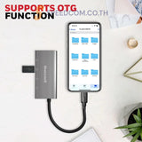 ยูเอสบีฮับ Honeywell Momentum Type C to 4 in 1 Hub