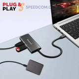 ยูเอสบีฮับ Honeywell Momentum Type C to 4 in 1 Hub